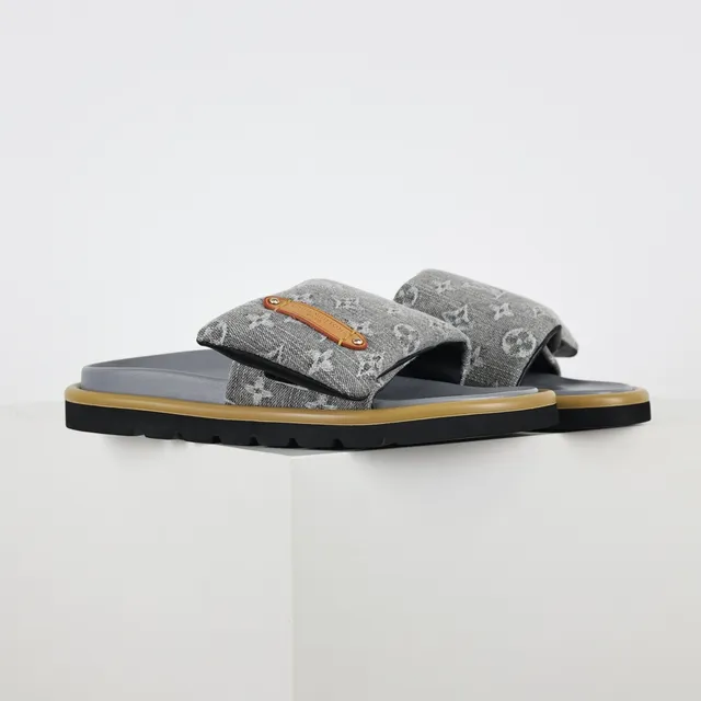 Louis Vuitton Monogram Fabric Strap Slipper 3