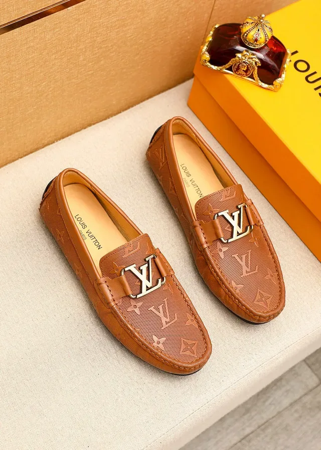 Louis Vuitton Monogram Perforated Leather LV Buckle Loafer 2