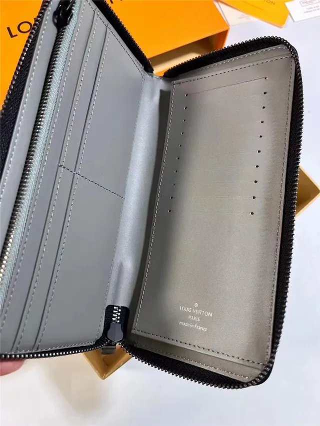 Louis Vuitton Monogram World Tour Light Gray Long Wallet 4