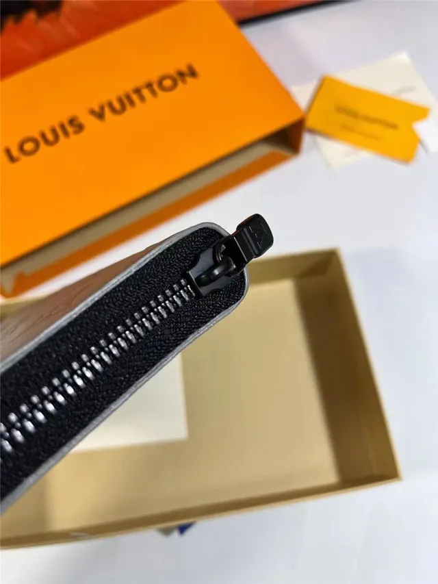 Louis Vuitton Monogram World Tour Light Gray Long Wallet 5