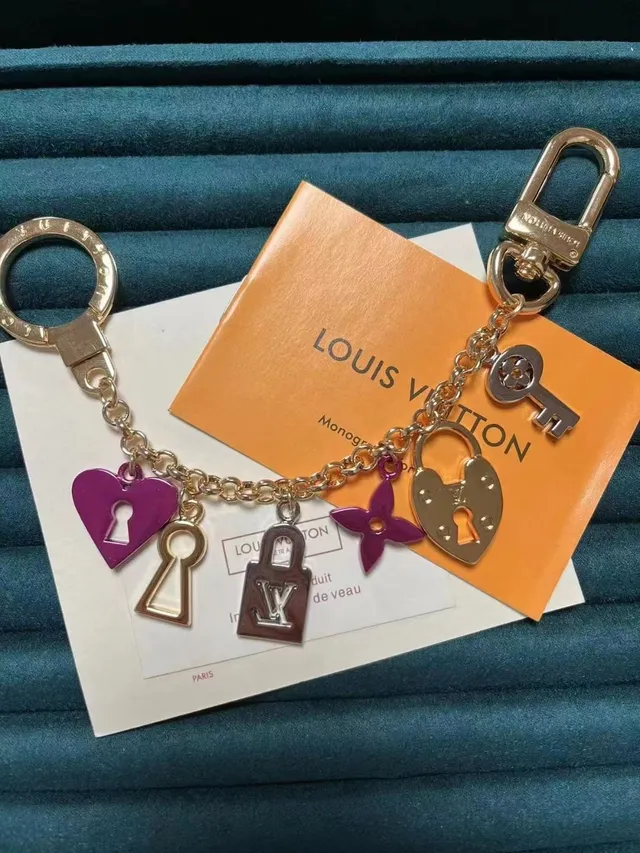 Louis Vuitton Monogram World Tour Silver Pink Multi-Charm Enamel-Accented Jewelry 7