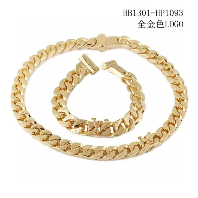 Louis Vuitton Multicolor Curb-Link Chain Multi-Tone Metal Bracelet 3