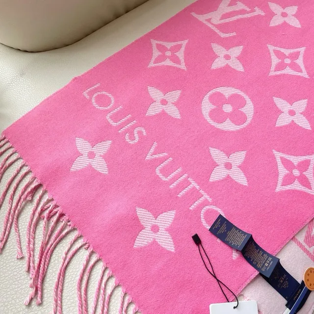 Louis Vuitton Pink Quilted Two-Tone Down Jacket 2