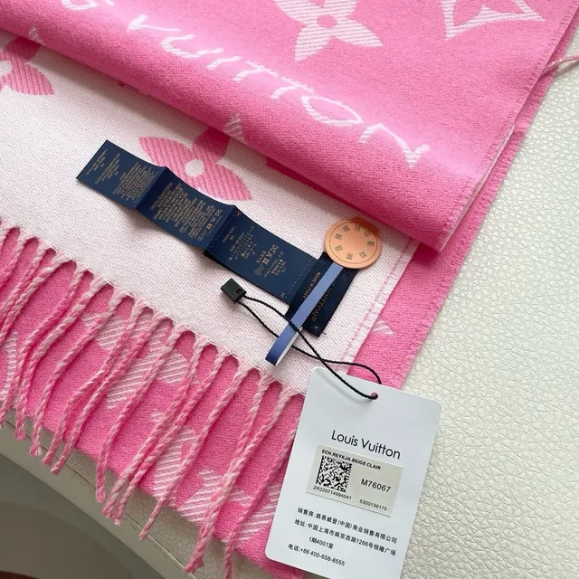 Louis Vuitton Pink Quilted Two-Tone Down Jacket 3