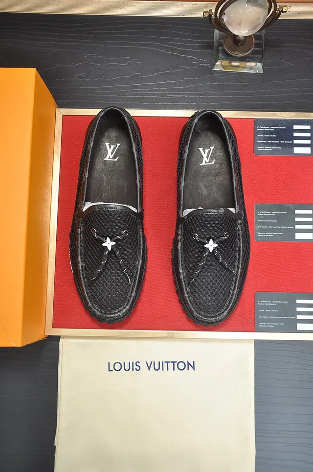 Louis Vuitton Run Away Black Mesh Boat Shoe 2