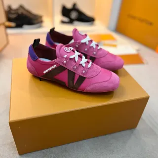 Louis Vuitton Run Away Fuchsia Brown Purple Lifestyle Sneakers