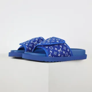 Louis Vuitton Run Away Monogram नीले चप्पल
