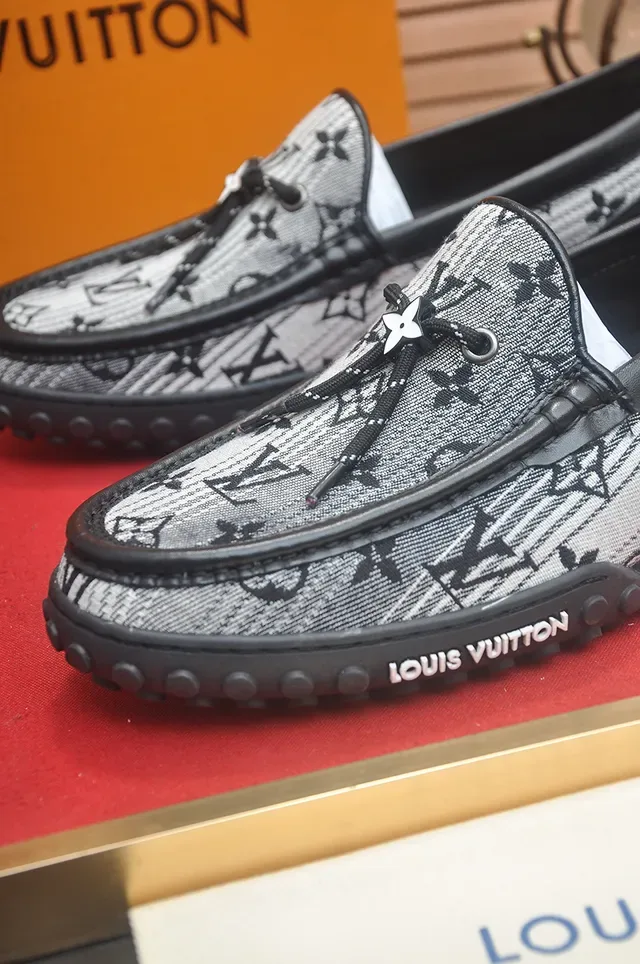 Louis Vuitton Run Away Monogram Textile Loafers 2