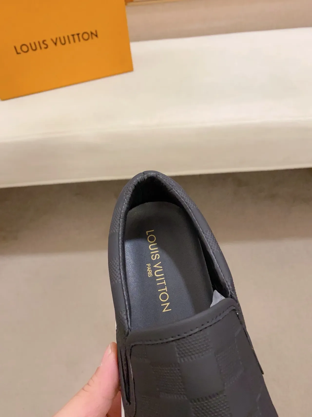 Louis Vuitton Run Away কোয়িল্টেড স্লিপ-অন লাইফস্টাইল স্নিকার 3