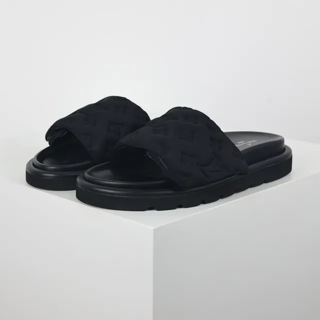Louis Vuitton Slide Monogram Black Slippers 2