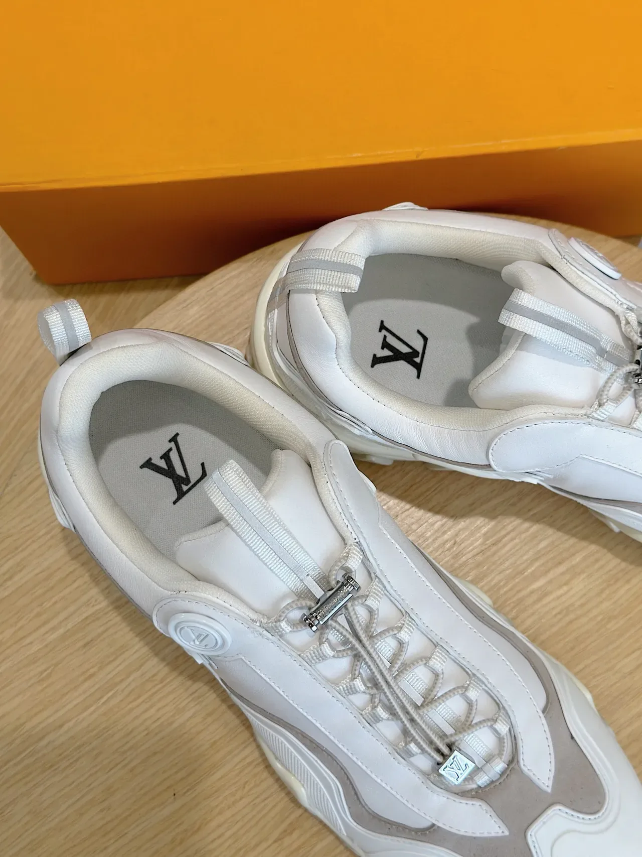 Louis Vuitton Trail White and Beige Lifestyle Sneakers 8