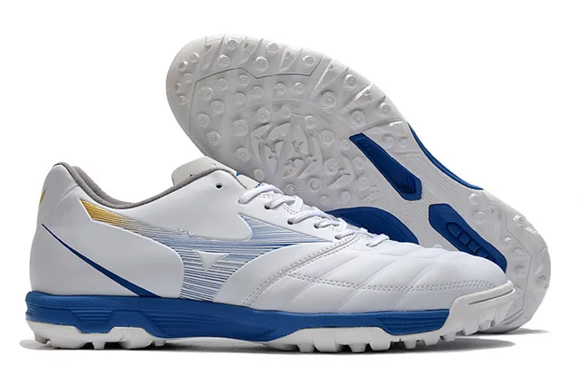 Mizuno Morelia Neo Silver Black Metallic Upper matelassé Semelle intermédiaire en caoutchouc Gazon artificiel chaussures de football 3