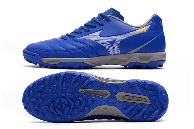 Mizuno Morelia Neo Silver Black Metallic Upper matelassé Semelle intermédiaire en caoutchouc Gazon artificiel chaussures de football 20