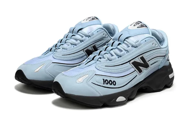 New Balance 1000 Light Blue Chunky Sneakers 2