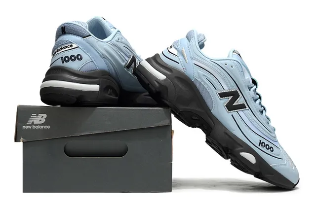New Balance 1000 Light Blue Chunky Sneakers 6