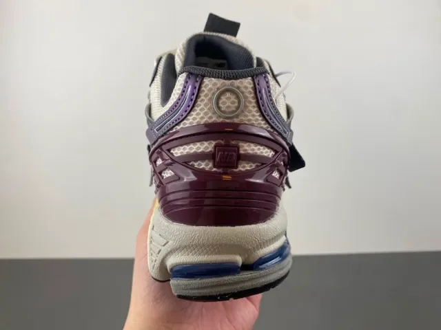 New Balance 1906A Púrpura Blanco Borgoña Zapatillas de Estilo de Vida 4