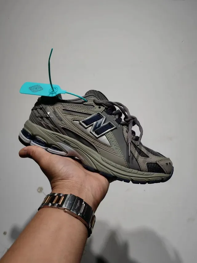 New Balance 1906R Olive Gray Navy أحذية الجري 7