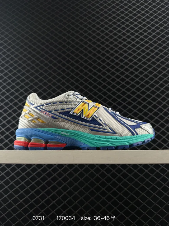 New Balance 2002R blanches marine turquoise rouge chaussures de course 6