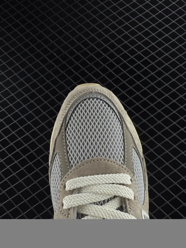 New Balance 2010 Beige Gray Malla Y Ante Superior Suela Esculpida De Multi-Densidad Zapatillas Chunky 3