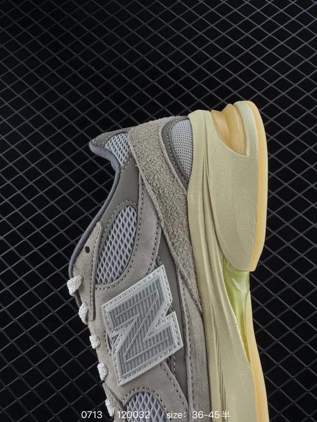 New Balance 2010 Beige Gray Malla Y Ante Superior Suela Esculpida De Multi-Densidad Zapatillas Chunky 4