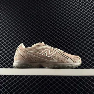 New Balance 204L Beige Suede-Mesh Lifestyle Sneakers