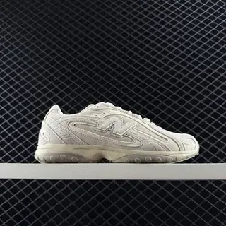 New Balance 204L Beige Textured Suede-Mesh Lifestyle Sneakers