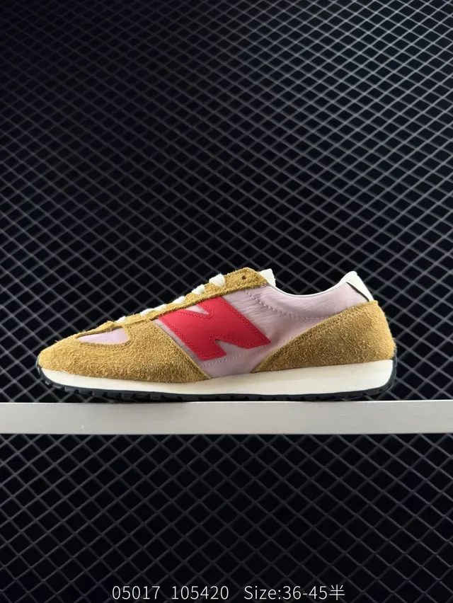 New Balance 237 بني و وردي بارشو و نايلون أسلوب الحياة سنيكرز 6
