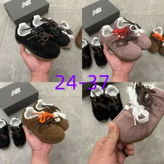 New Balance 327 أسود بني باريسكو علوي كعب مطاط لاصق أسلوب حياة سينيكرز