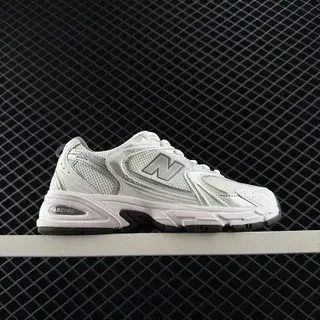 New Balance 530 White and Gray Lifestyle Sneakers
