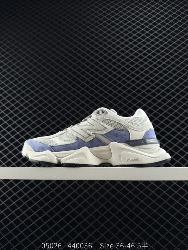 New Balance 9060 Sneakers Chunky Lavande et Crème 5