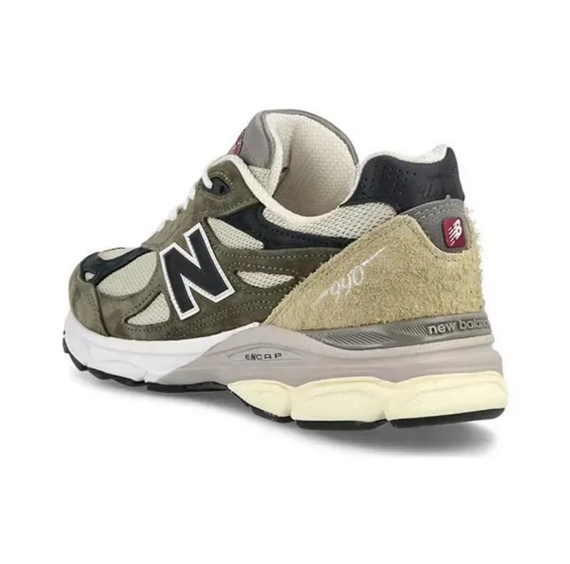 New Balance 990 Verde Oliva Tênis Lifestyle Multi-Material 4
