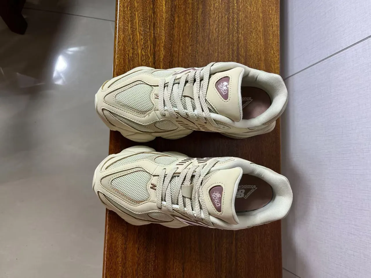New Balance بيج بورجوندي سيلويت ميدسول متعدد الطبقات أحذية رياضية سميكة 3