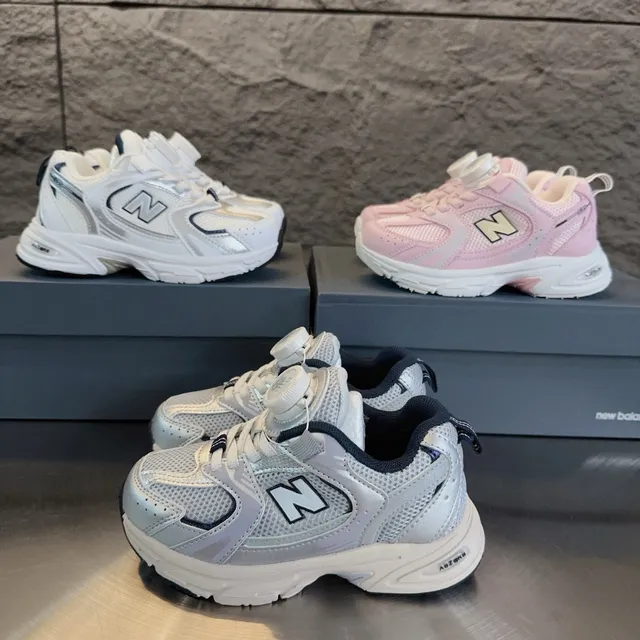 New Balance White Navy Midsole Boa Dial Closure Chunky Sneakers 4