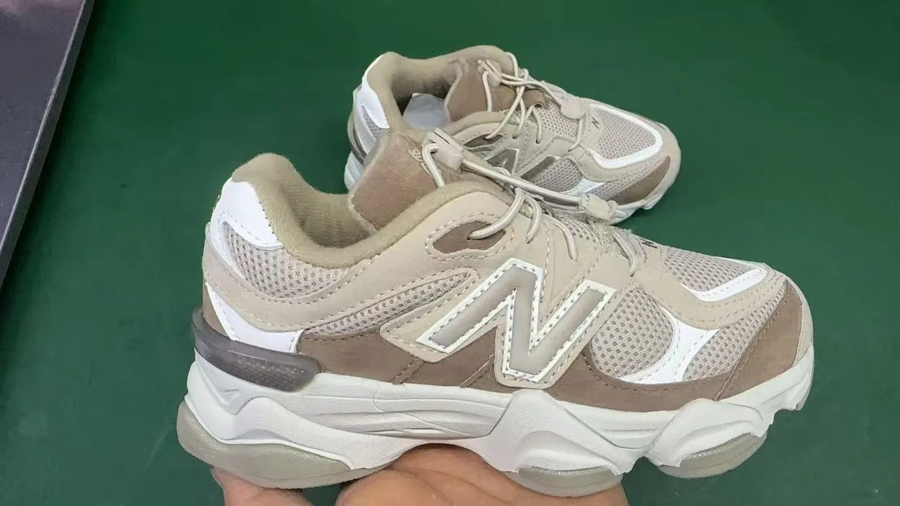 New Balance White Pink Multi-Layered Sole Mesh And Synthetic Panel Construction Chunky Sneakers 6