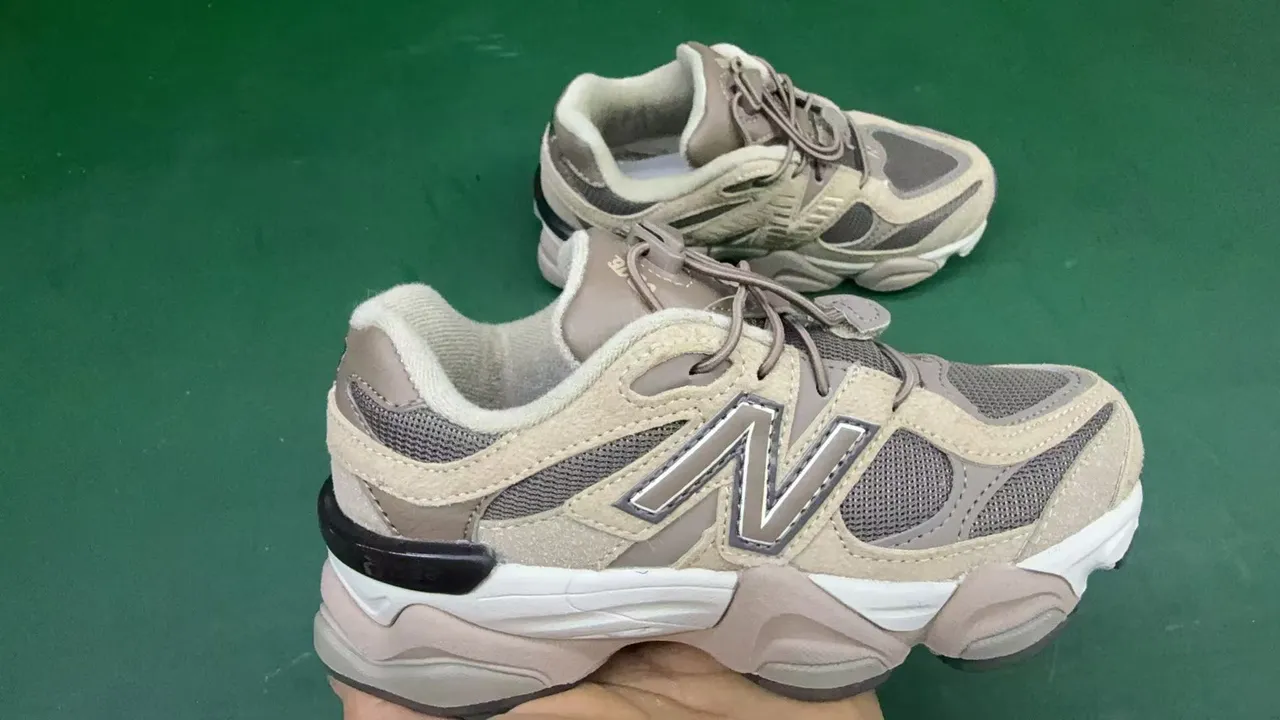 New Balance White Pink Multi-Layered Sole Mesh And Synthetic Panel Construction Chunky Sneakers 7