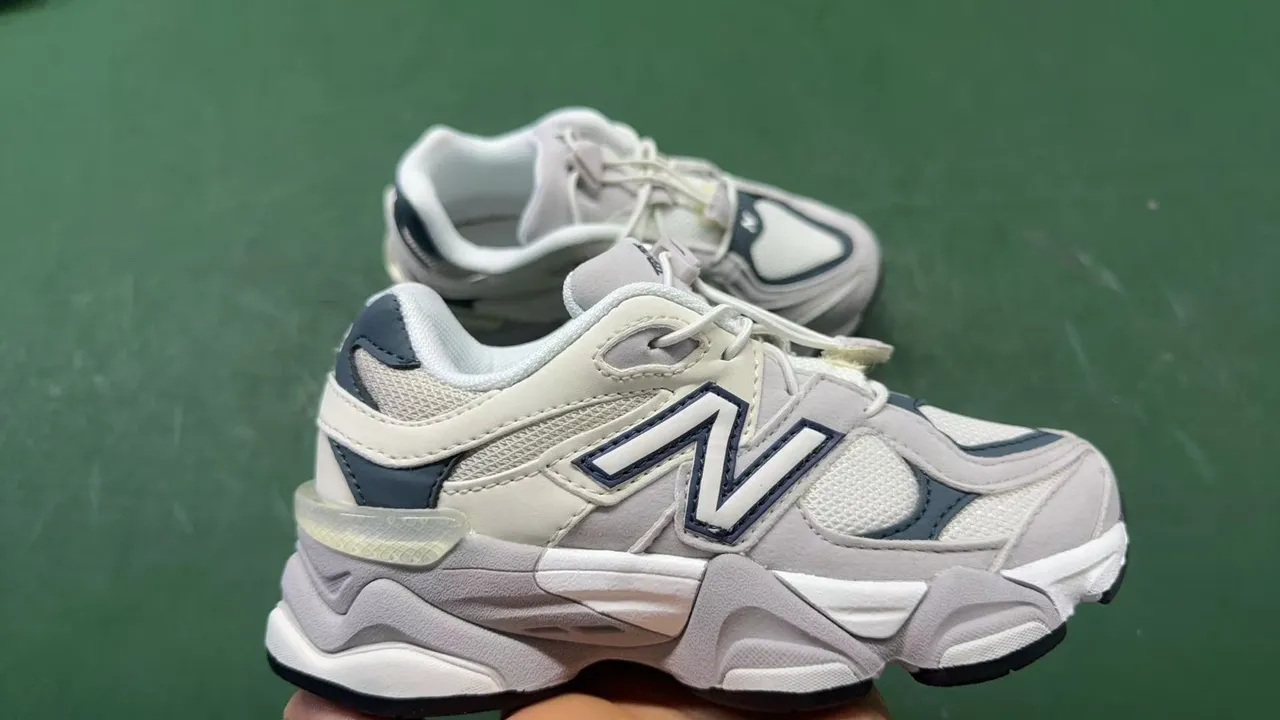 New Balance White Pink Multi-Layered Sole Mesh And Synthetic Panel Construction Chunky Sneakers 11