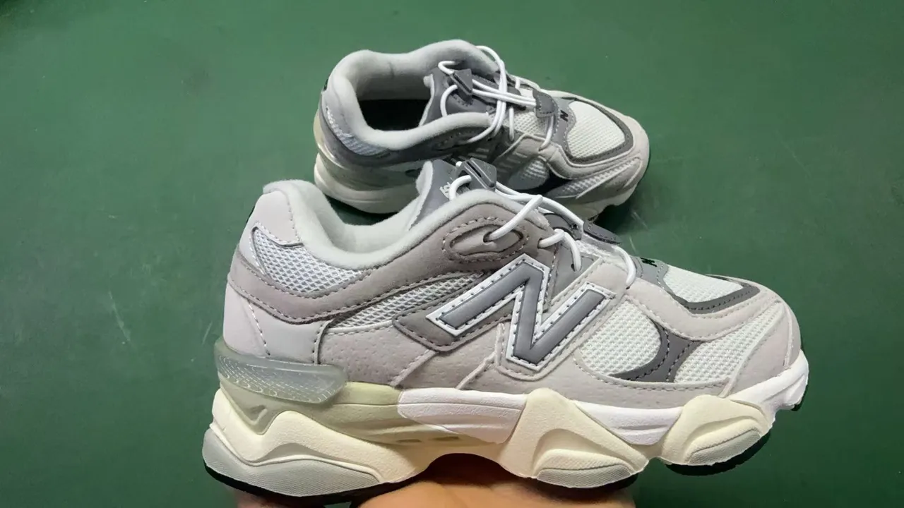 New Balance White Pink Multi-Layered Sole Mesh And Synthetic Panel Construction Chunky Sneakers 12