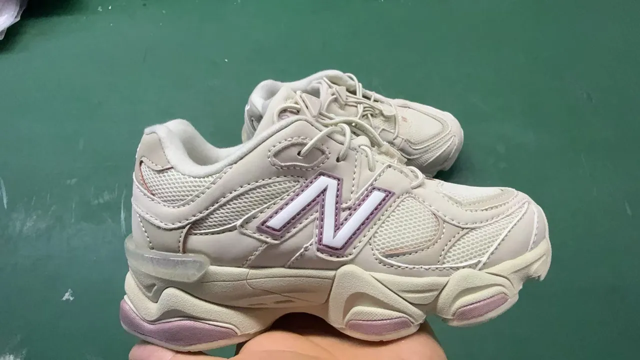 New Balance White Pink Multi-Layered Sole Mesh And Synthetic Panel Construction Chunky Sneakers 13