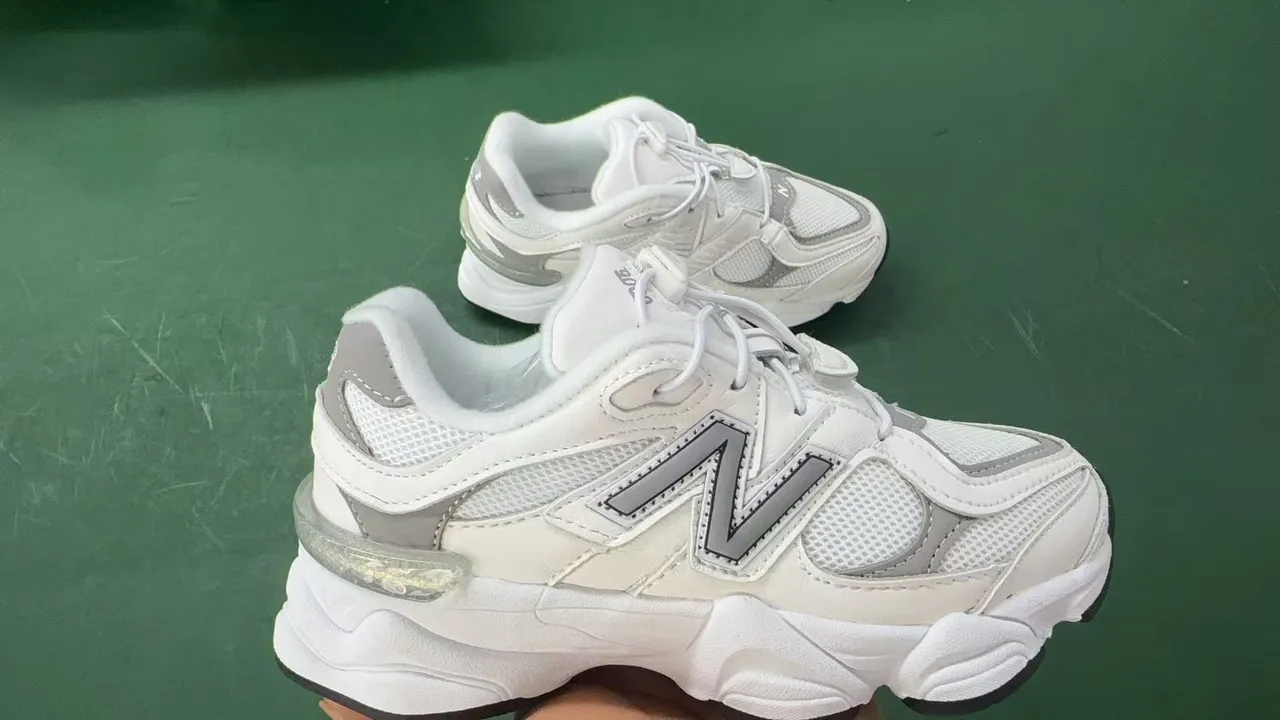 New Balance White Pink Multi-Layered Sole Mesh And Synthetic Panel Construction Chunky Sneakers 15