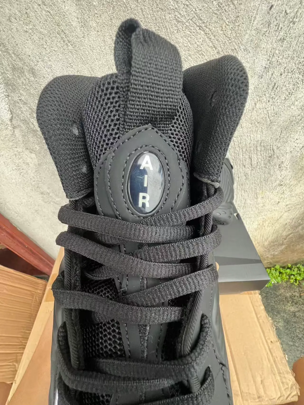 Nike Air Foamposite One Black Basketball Shoes 4