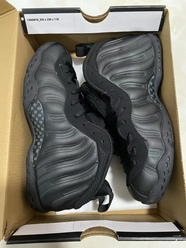 Nike Air Foamposite One Black Basketball Shoes 6