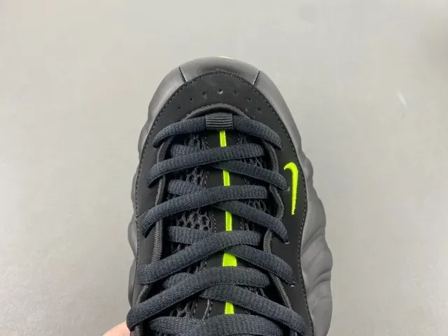Nike Air Foamposite One Black Neon Green Basketball Shoes 5