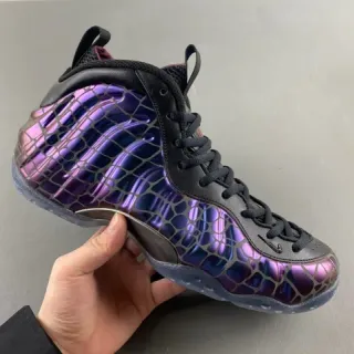 Nike Air Foamposite One Iridescent Purple Blue Basketball Shoes