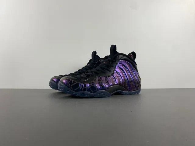 Nike Air Foamposite One Iridescent Purple Blue Basketball Shoes 10