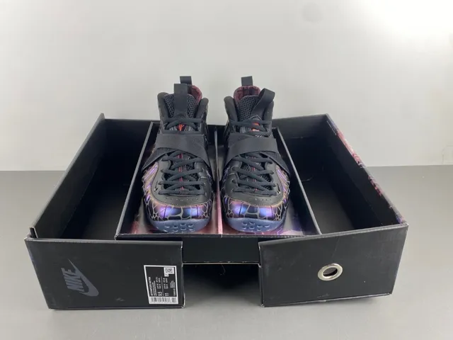 Nike Air Foamposite One Iridescent Purple Blue Basketball Shoes 13