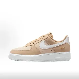 Nike Air Force 1 Beige and White Lifestyle Sneakers
