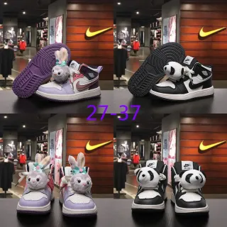 Nike Air Force 1 শিশু ল্যাভেন্ডার গোলাপি বেগুনি লাইফস্টাইল স্নিকার