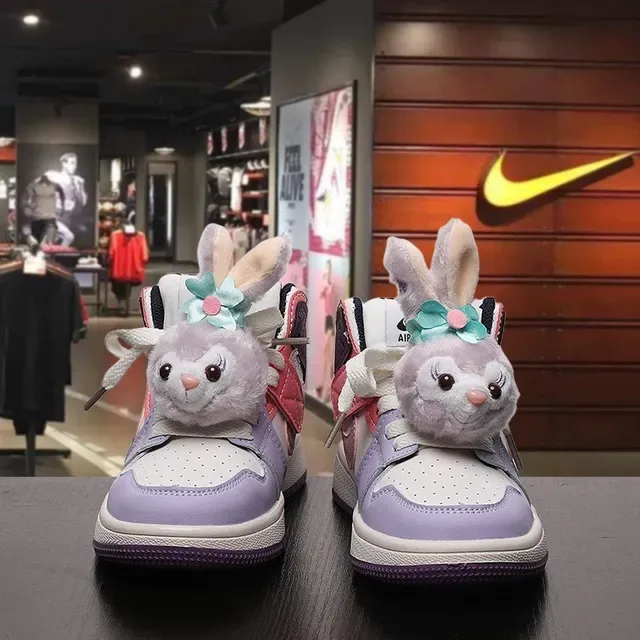 Nike Air Force 1 Kids Lavender Pink Purple Lifestyle Sneakers 10