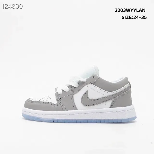 Nike Air Force 1 Low White Black Light Blue Lifestyle Sneakers 16