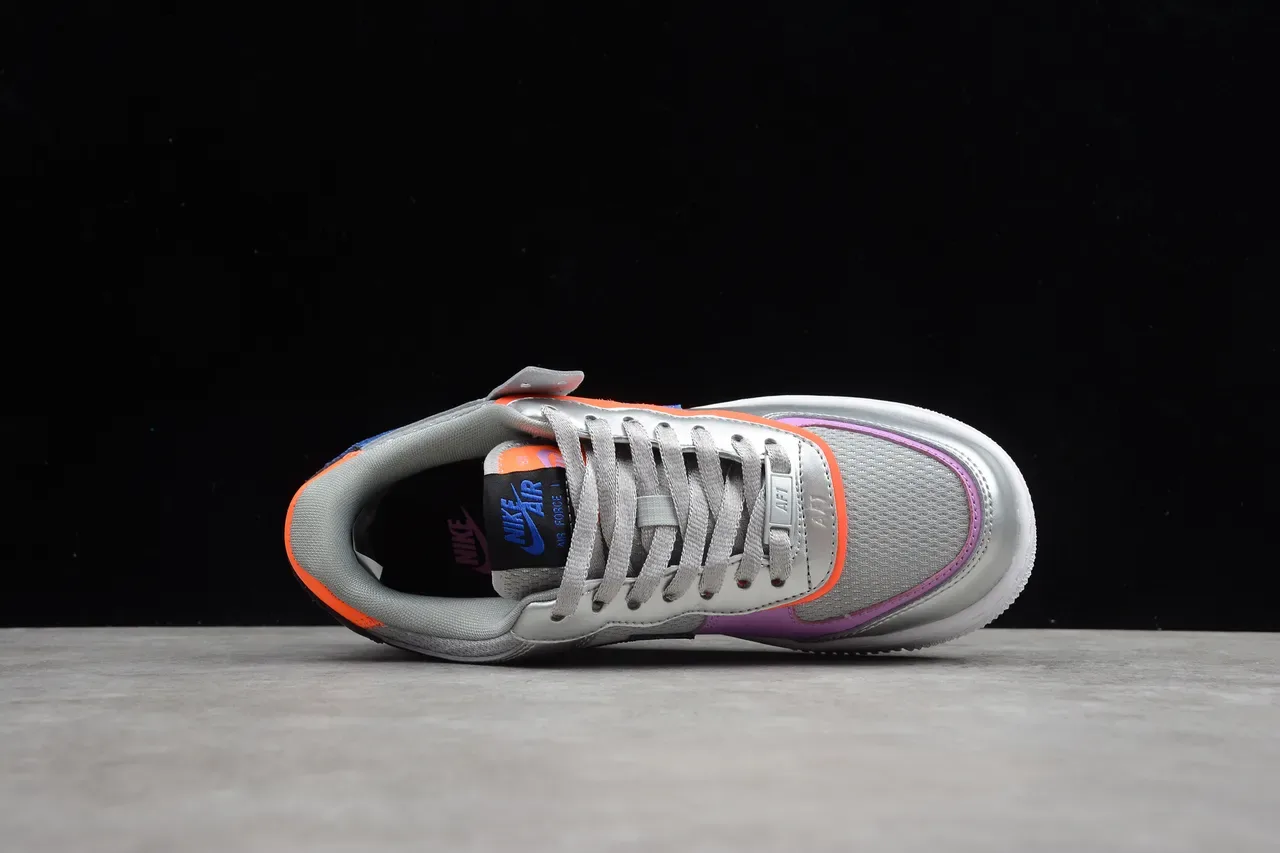 Nike Air Force 1 Multicolor Metallic Lifestyle Sneakers 11